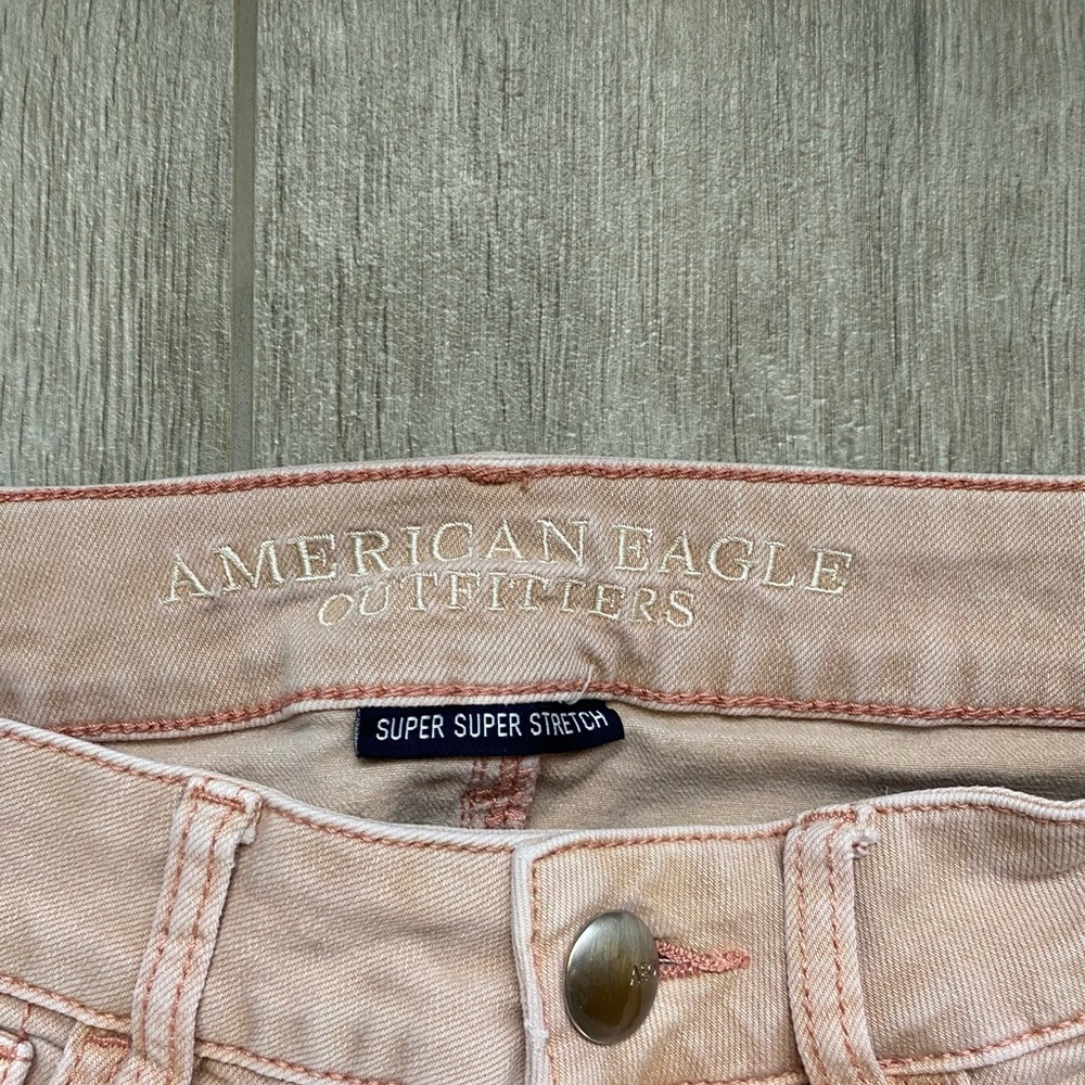American Eagle High Rise Shortie Shorts Size 00 - Picture 2 of 3